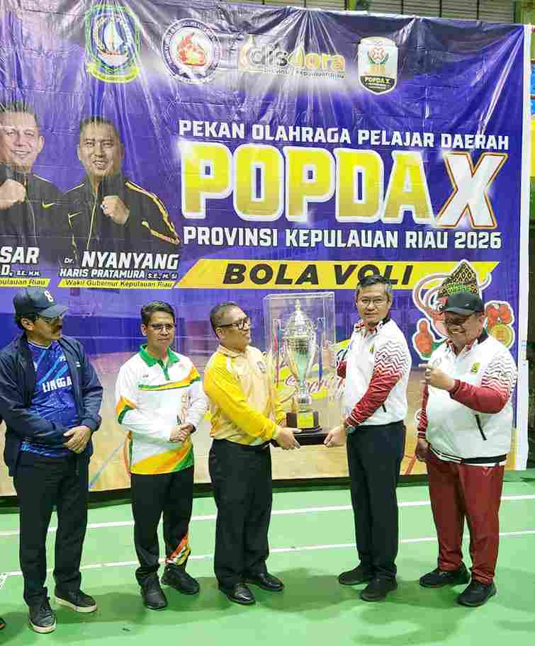 Tanjungpinang Juara Umum POPDA X Kepri, Akhiri Penantian 20 Tahun