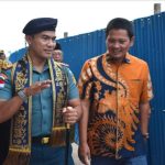 Raja Bayu Sambut Kunjungan Danlanudal Matak ke Tarempa, Sinergi Keamanan di Wilayah Perbatasan