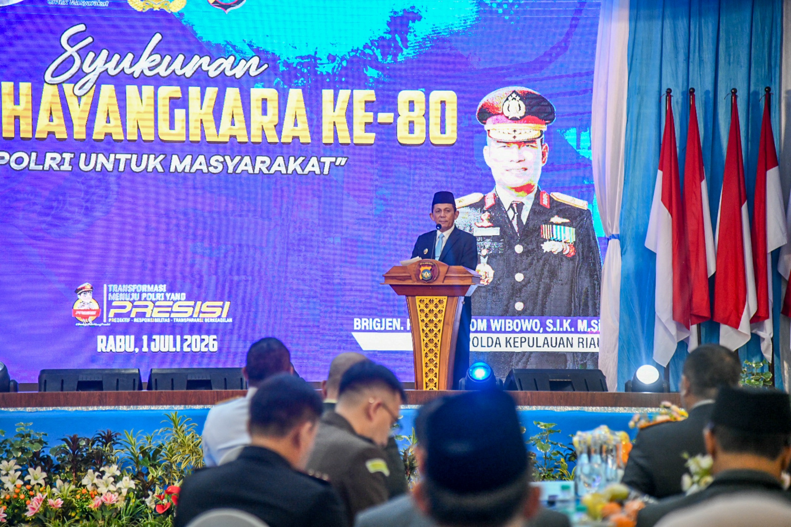 Gubernur Ansar: Polri Berperan Strategis Menjaga Keamanan dan Iklim Investasi di Kepri
