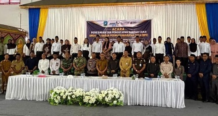 Ketua DPRD Anambas Hadiri Pelantikan Anggota BPD Se-Kecamatan Siantan
