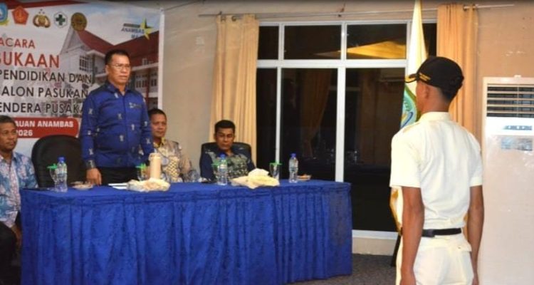 Aneng Buka Pemusatan Diklat Calon Paskibraka Anambas 2026, Tekankan Disiplin dan Jiwa Kepemimpinan