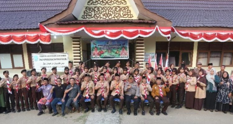 Bupati Aneng Lepas Kontingen Pramuka Anambas ke Jambore Nasional 2026