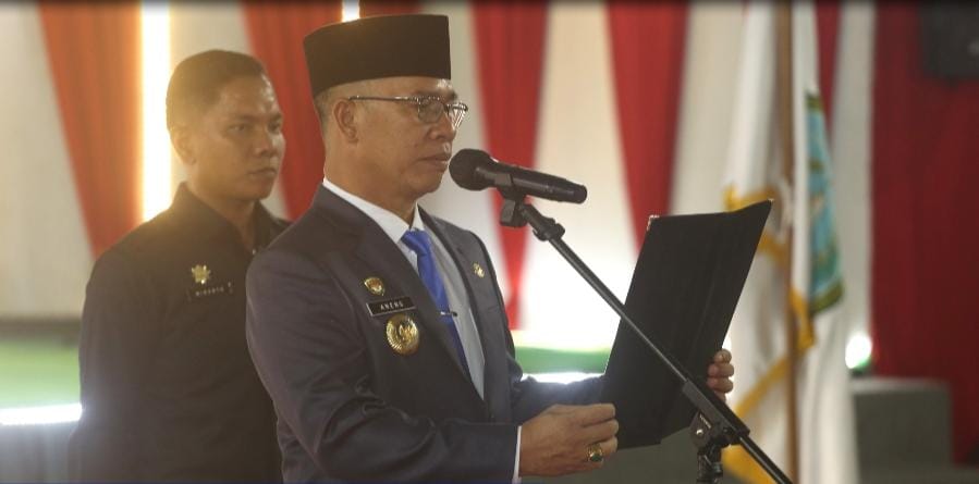 Bupati Aneng Kukuhkan Paskibraka Anambas 2026, Tekankan Disiplin dan Nasionalisme