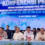 Bupati Aneng Hadiri Konferensi Pers Pengungkapan 800 Kg Ketamin di Perairan Anambas