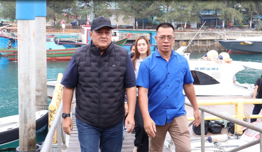 Bupati dan Wabup Anambas Sambut Kunjungan Kabinda Kepri dengan Nuansa Adat Melayu