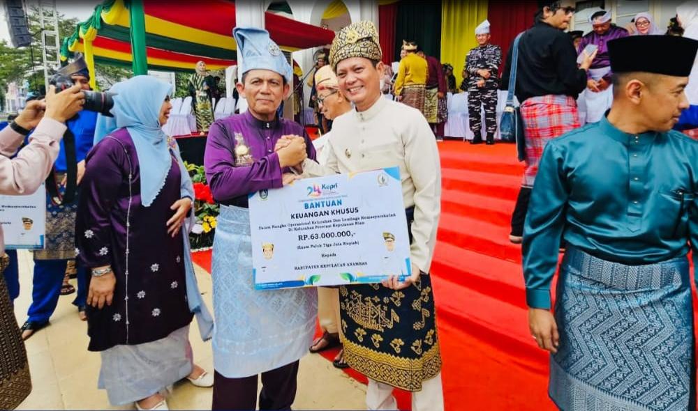 Peringatan HUT ke-24 Kepri, Wabup Anambas: Momentum Kolaborasi Percepat Pembangun Daerah
