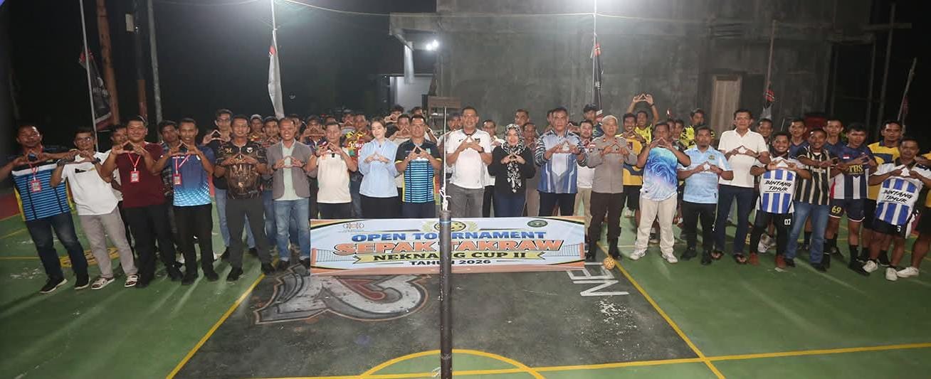 Buka Nek Nang Cup II 2026, Aneng Dorong Pembinaan Atlet Sepak Takraw Anambas