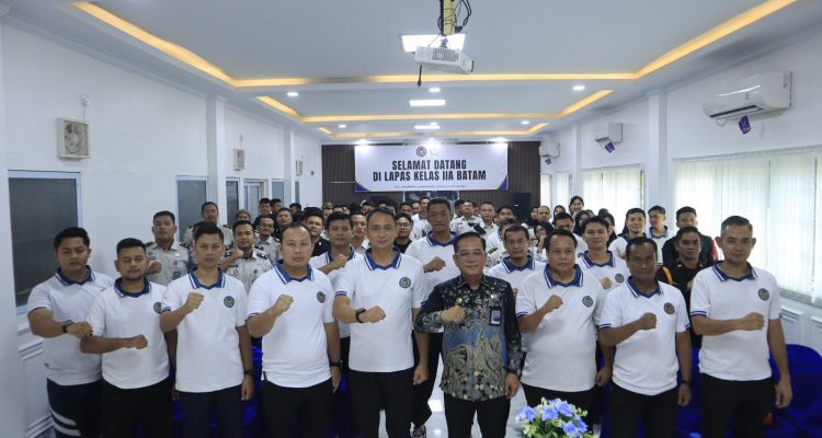Pesan Dirjenpas Kepri ke Petugas Lapas Batam: Jaga Integritas dan Hindari Pelanggaran