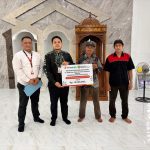 Masjid Al Huda Kampung Semincot Lingga Terima Bantuan CSR dari BRK Syariah
