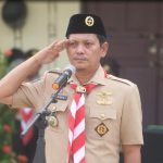 Raja Bayu Kukuhkan Tiga Unsur Kepengurusan Pramuka Anambas Masa Bakti 2025-2030